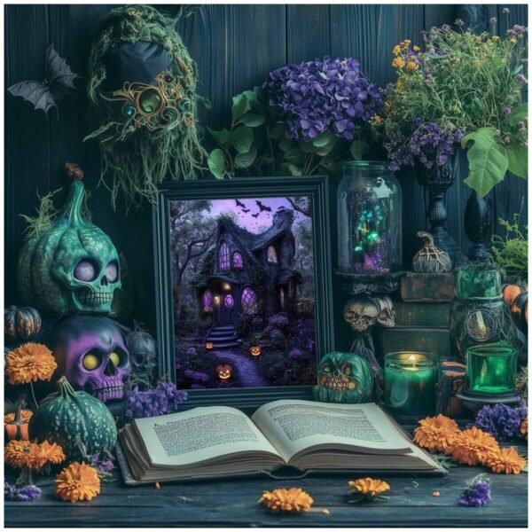 "The Pumpkin Path" – Spooky Print Collection - Image 2