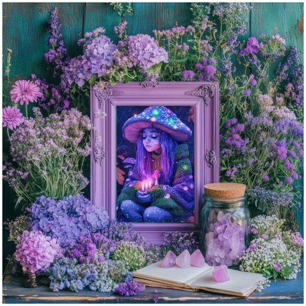 “Roux” – Spooky Season Society Art Print - Image 2