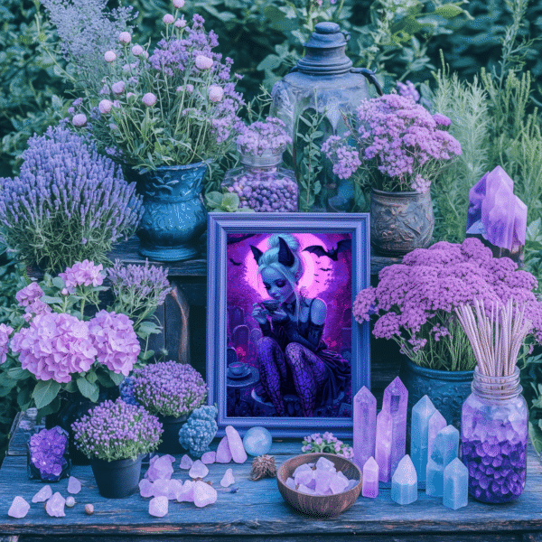 “Graveyard Tea” – A Bram Series Art Print - Image 2