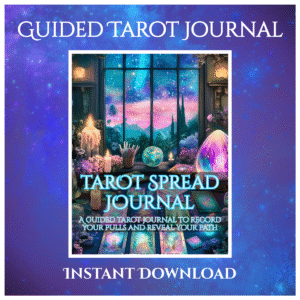 guided daily tarot spread journal