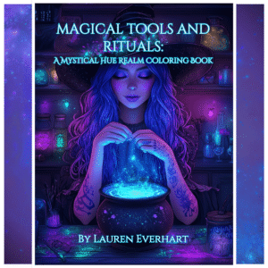 magical tools and rituals coloring book