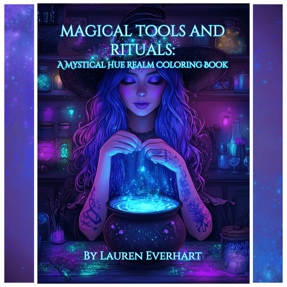 magical tools and rituals coloring book