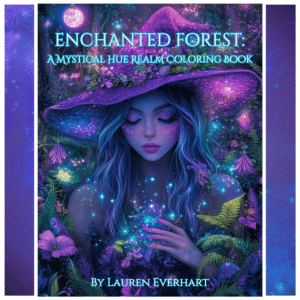 enchanted forest coloring book