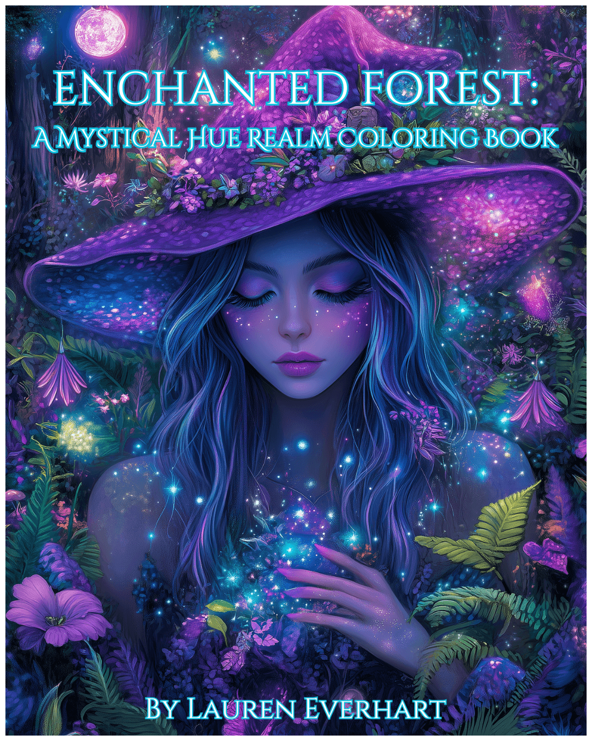 enchanted forest coloring book