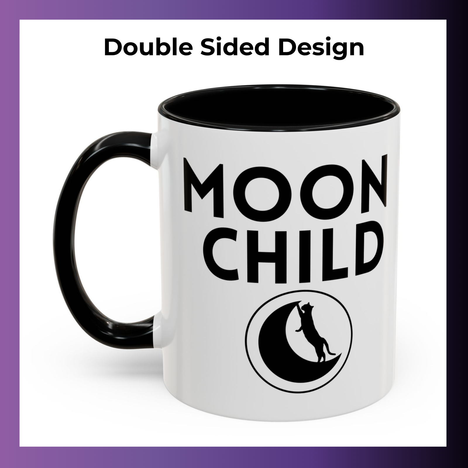 Moon Child Ceramic Coffee Mug - Image 3