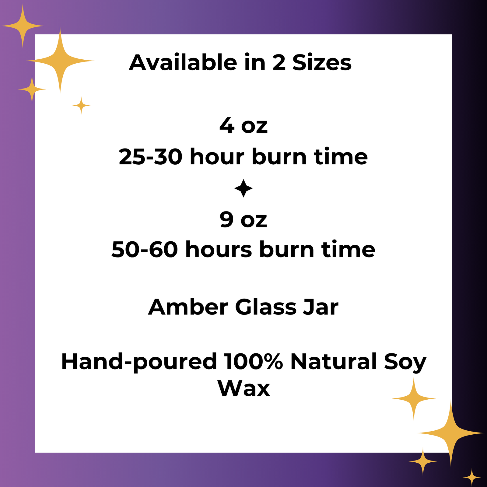 Moon Child Soy Candle in Amber Jar - Image 6