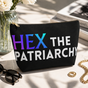 Hex the Patriarchy Accessory Pouch