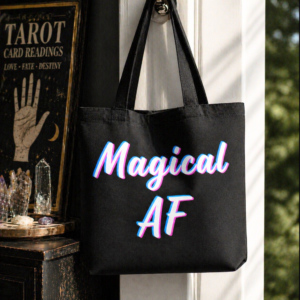 Magical AF Witchy Tote Bag
