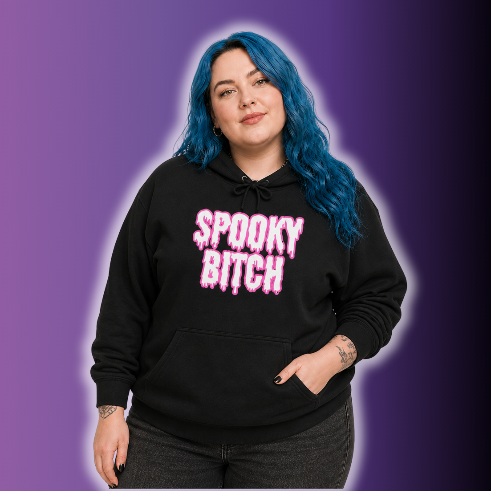 Spooky Bitch Hoodie - Image 3