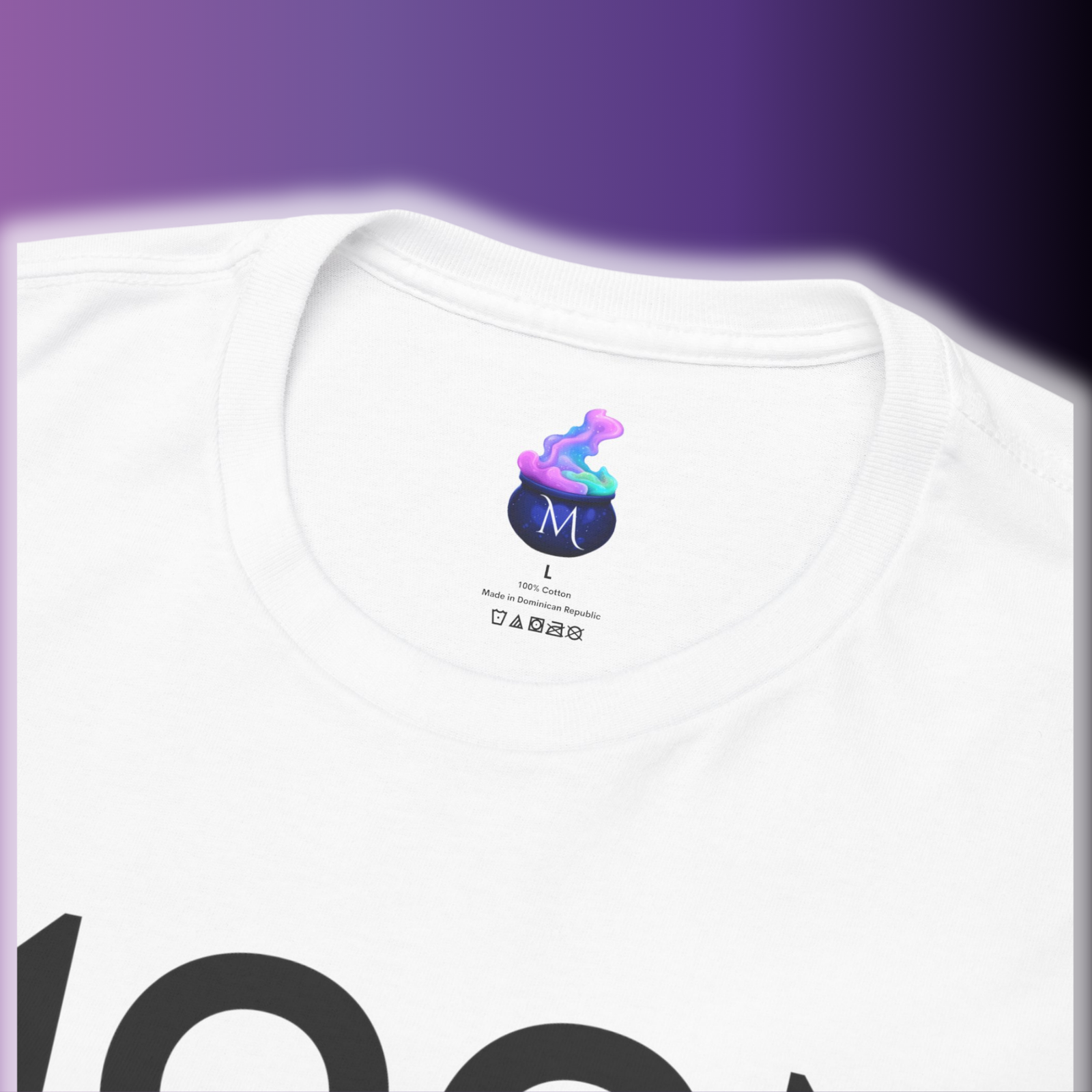 Moon Child White Tee - Image 4