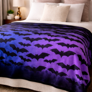 Pretty Little Bats Fleece Throw Blanket